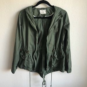 Olive Green Utility Jacket